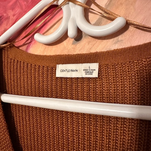 BNWOT Gentle Fawn Tucker Sweater - Picture 3 of 3